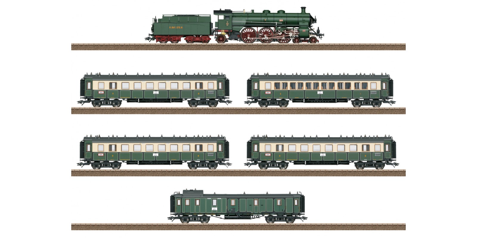 T21360 Bavarian Express Train Set