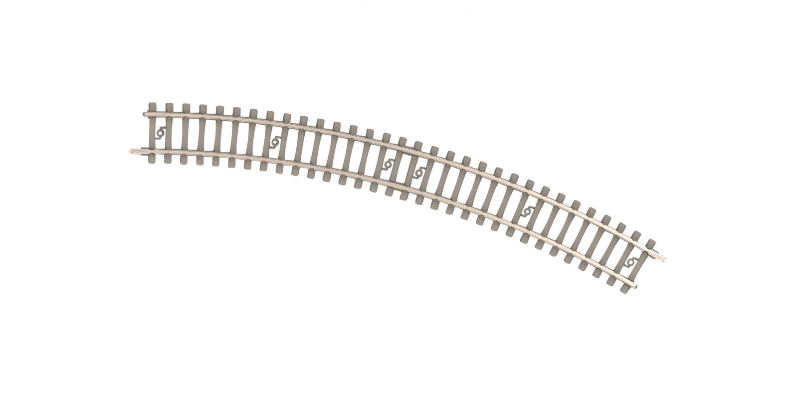 T14510 Curved Track with Concrete Ties