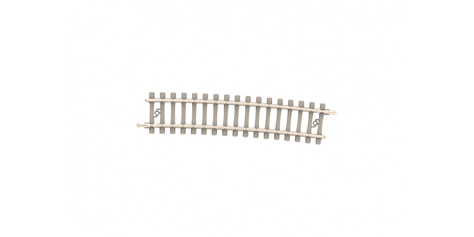 T14516 Curved Track with Concrete Ties