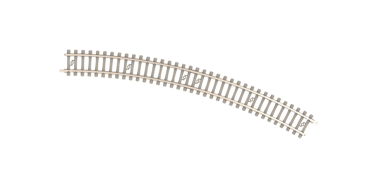 T14520 Curved Track with Concrete Ties