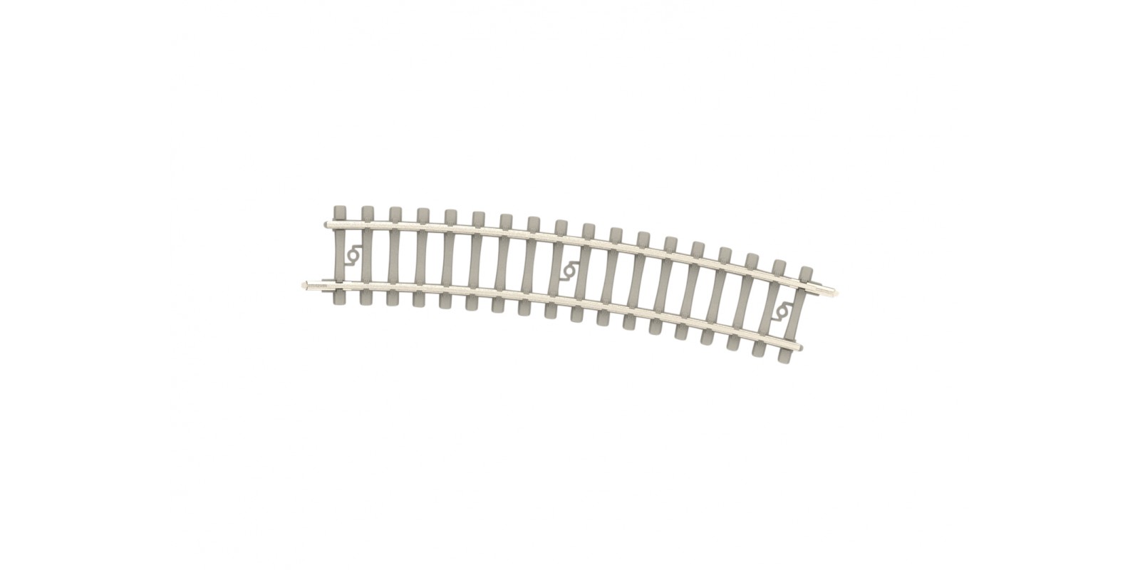 T14521 Curved Track with Concrete Ties