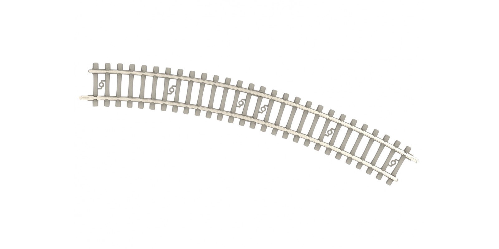 T14522 Curved Track with Concrete Ties