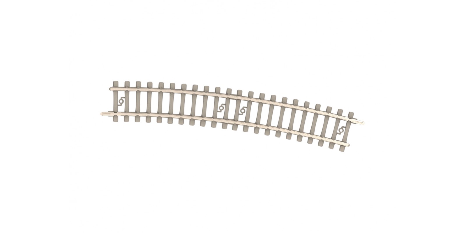 T14527 Curved Track with Concrete Ties