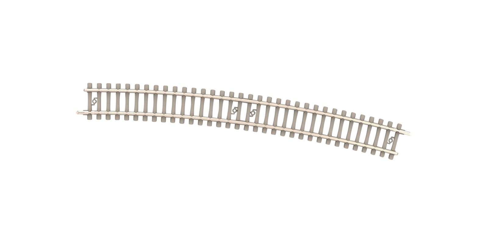 T14528 Curved Track with Concrete Ties
