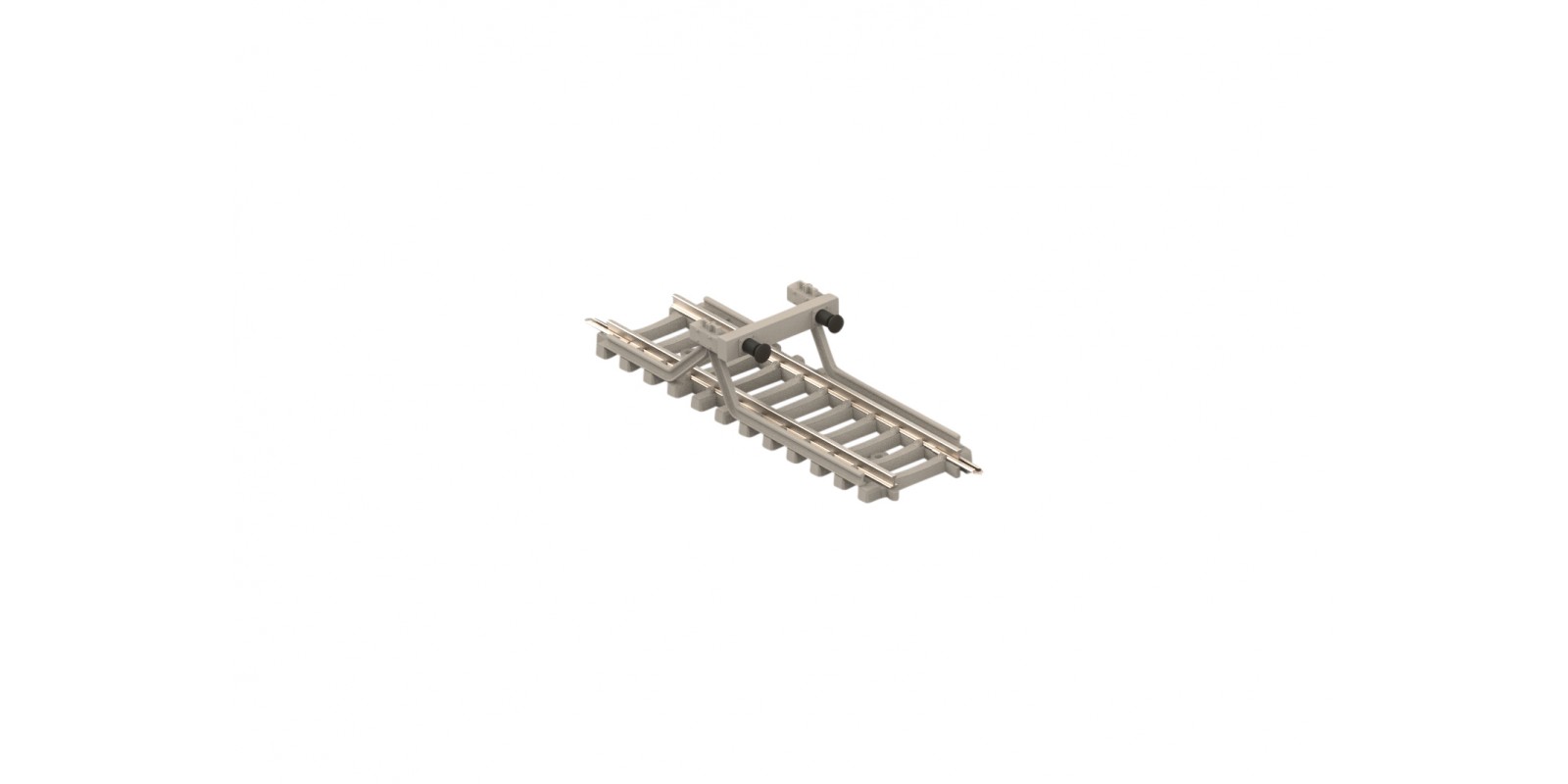 T14591 Track Bumper with Concrete Ties