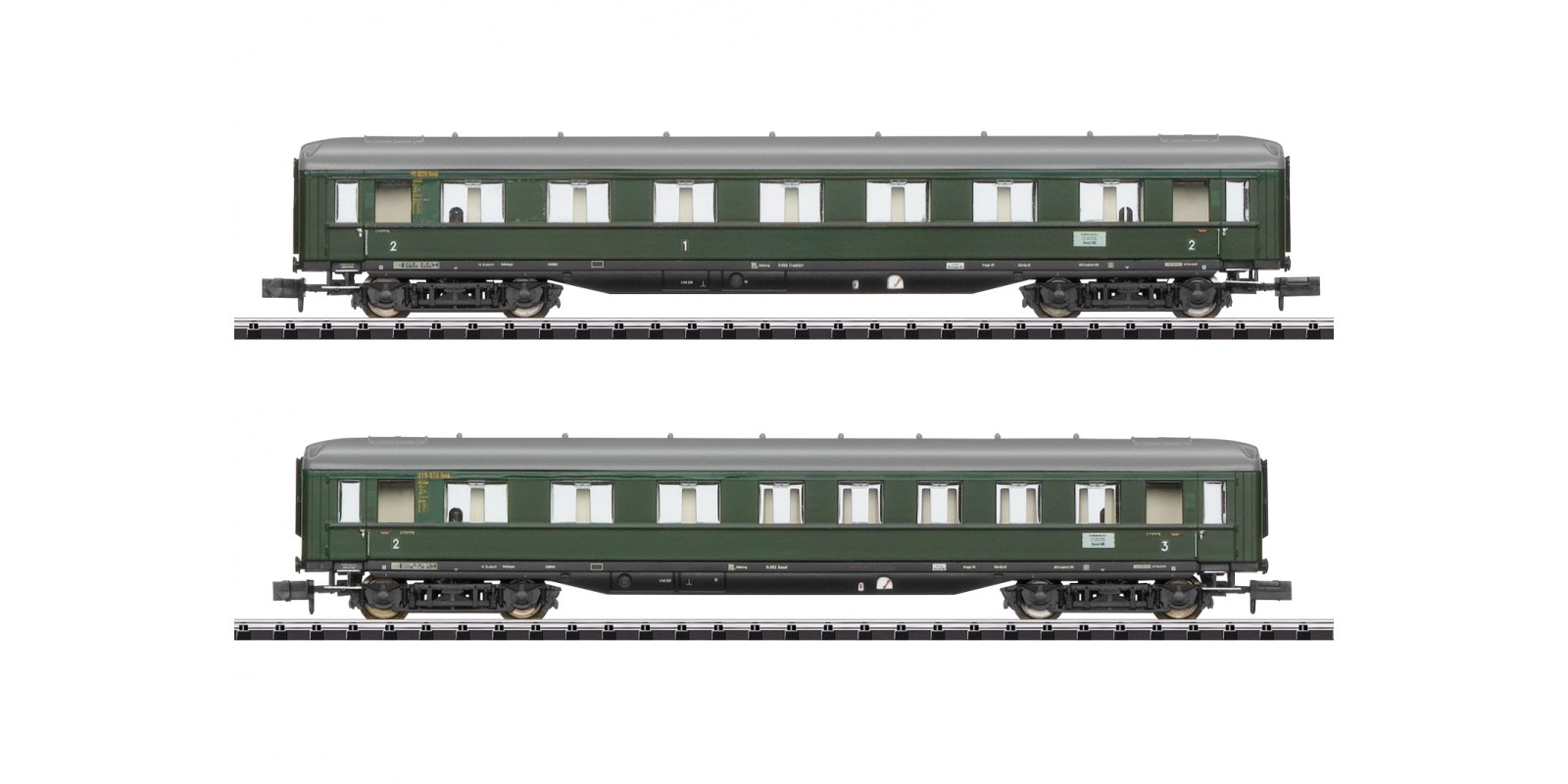T18287 D 96 Express Train Passenger Car Set 2