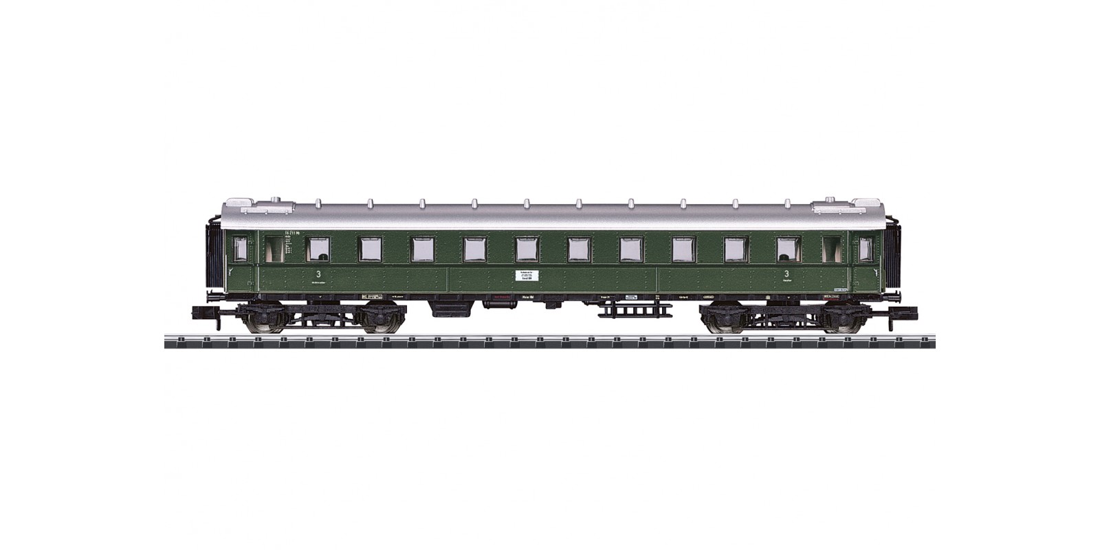 T18487 D 96 Express Train Passenger Car, 3rd Class