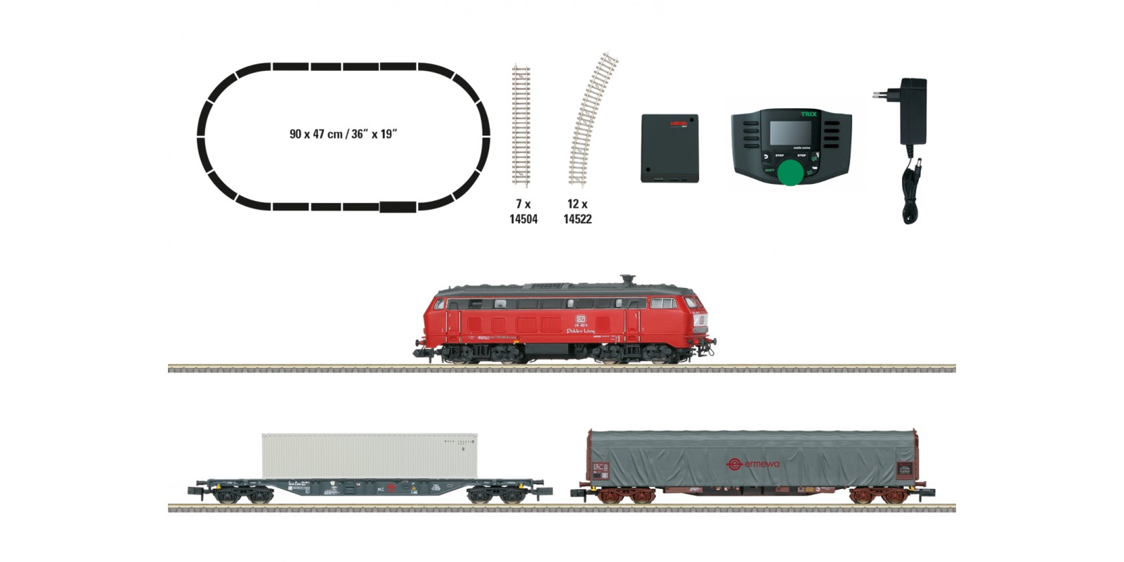 T11161 Freight Train Digital Starter Set