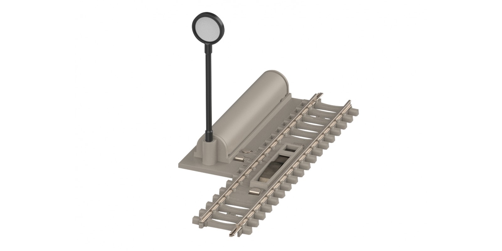 T14569 Minitrix Uncoupler Track with Concrete Ties Length 76.3 mm / 3