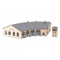 T66341 Building Kit for Selb Locomotive Roundhouse and Selb City Signal T