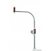 VI5094 H0 Arc traffic light with pedestrian signal and LEDs, 2 pieces