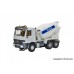 VI8031 H0 MB ACTROS 3-axle concrete mixer truck with rotating flashing lights, basic, functional model