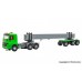 VI8032 H0 MB ACTROS 3-axle tractor with concrete parts, rotating flashing lights, basic, functional model