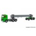 VI8032 H0 MB ACTROS 3-axle tractor with concrete parts, rotating flashing lights, basic, functional model