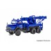 VI8072 H0 THW MB round bonnet 3-axle recovery crane with rotating flashing lights