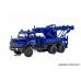 VI8072 H0 THW MB round bonnet 3-axle recovery crane with rotating flashing lights