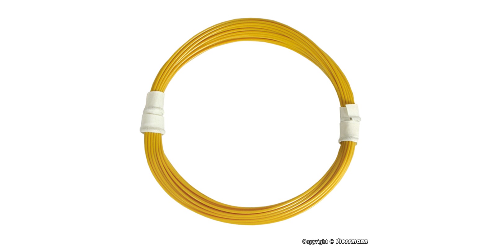 VI6891 Super thin special wire 0,03 mm², yellow, 5 m