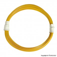 VI6891 Super thin special wire 0,03 mm², yellow, 5 m
