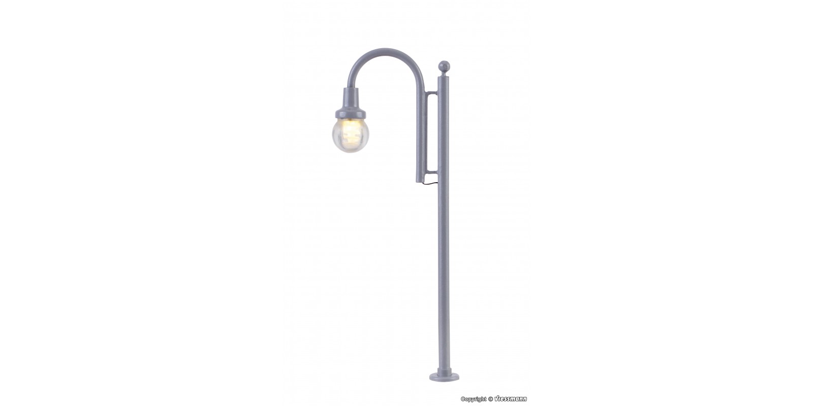 VI6141 H0 Swan neck lamp Tiergarten, LED warm-white