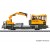 VI2628 H0 ROBEL track motor car 54.22 CFL version with motorized crane, functional model, 2 rail version