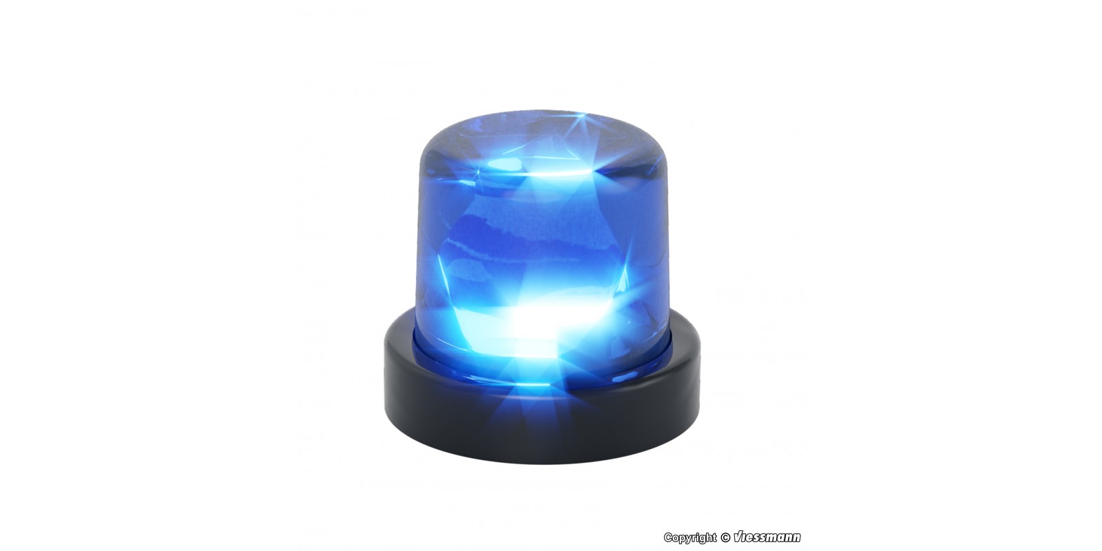 VI3571 H0 rotating beacon with blue LED