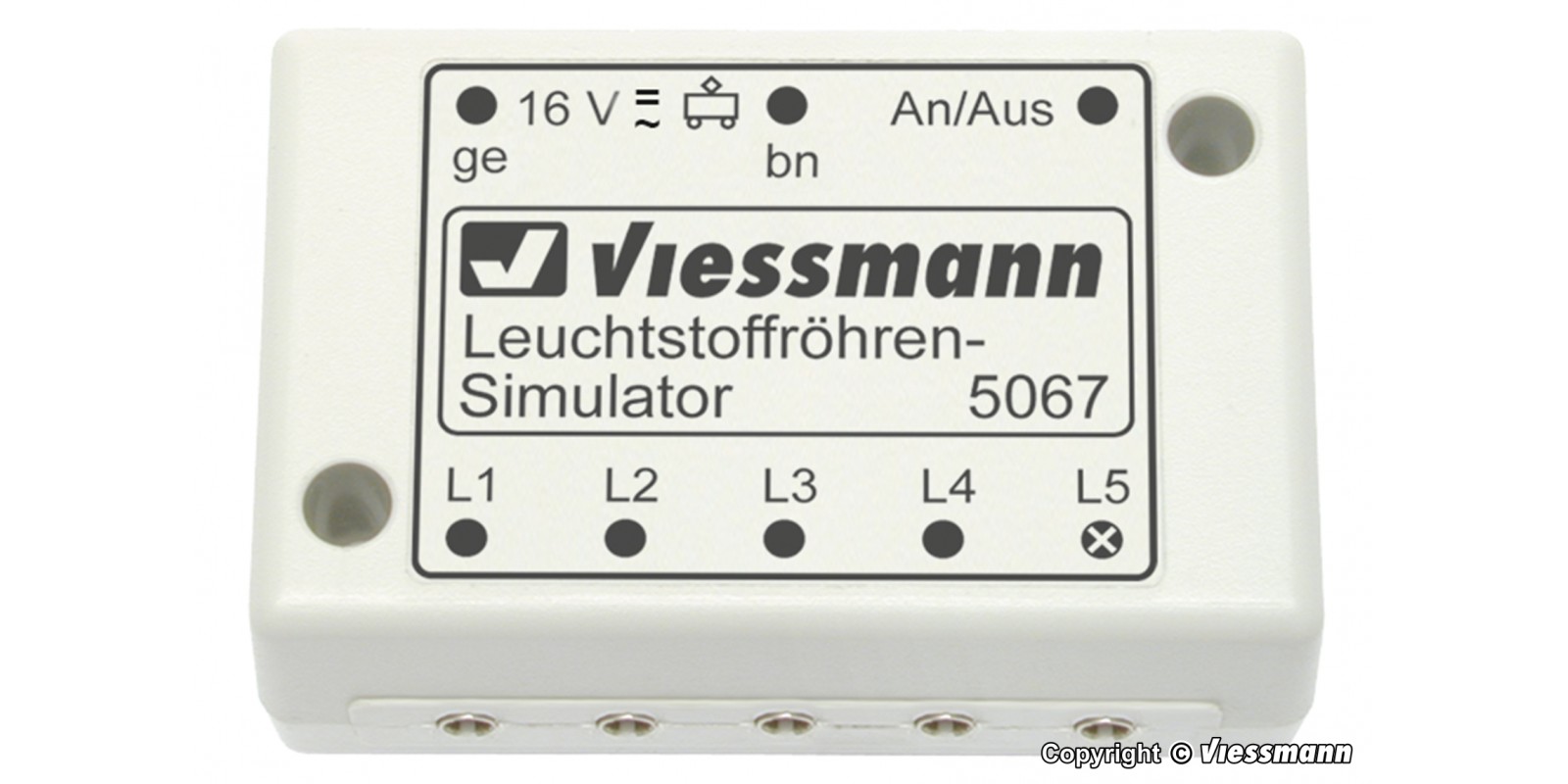 Vi5067 Fluorescent lamp simulator