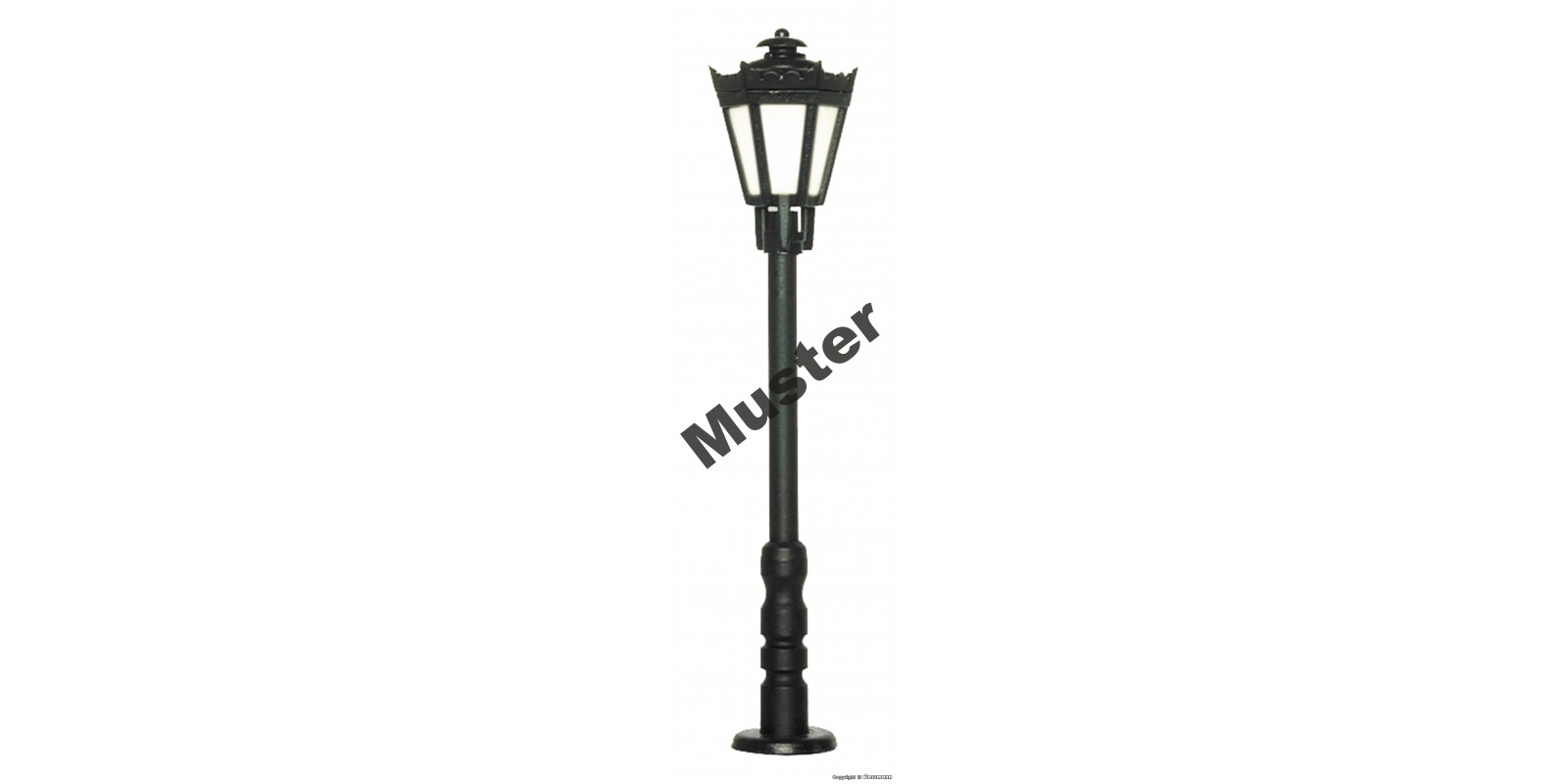 VI6720 H0 Park lamp, kit, LED warm-white
