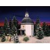 VO47612 N Silent Night Memorial Chapel with LED lighting and artificial snow, functional kit 